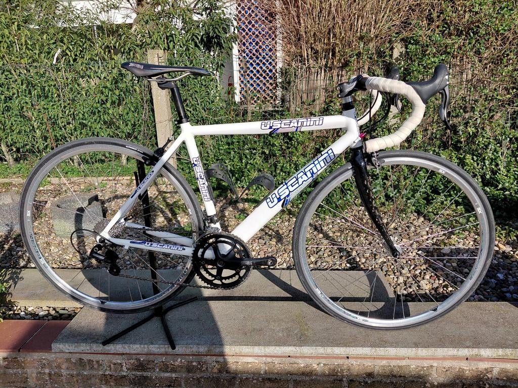 U. Scanini damesracefiets - carbon voorvork., 50 tot 53 cm, Ophalen, 28 inch