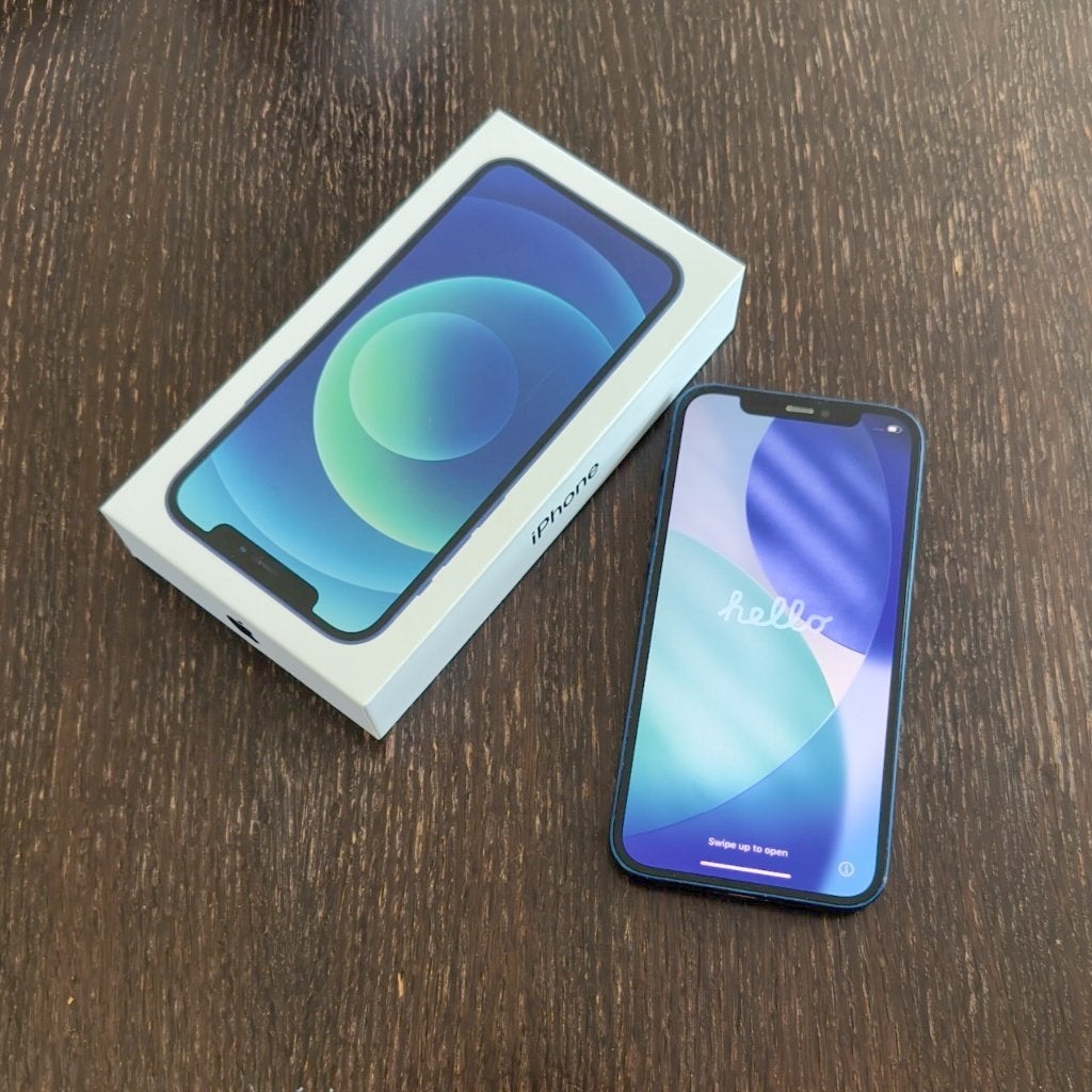 iphone 12 - 128Gb, Telecommunicatie, Mobiele telefoons | Apple iPhone, Ophalen, Blauw, IPhone 12, Zonder simlock