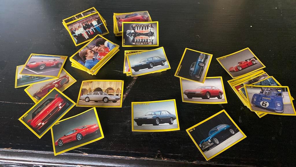 Autocollants Panini, Enlèvement