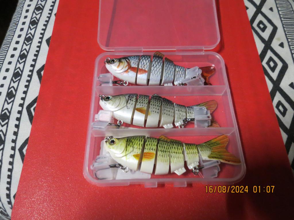 Leurre pour la pêche - Poissons articulés, Enlèvement ou Envoi, Neuf, Autres types