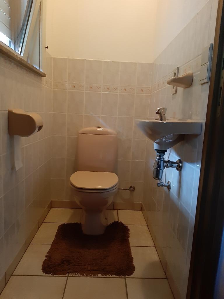 Toilet en handwasser Sphinx met toebehoren, Ophalen, Gebruikt, Toilet