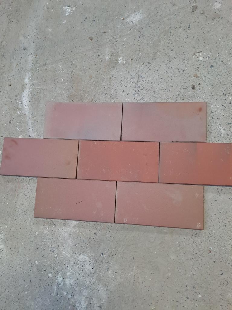 Carrelage flammé ancien, Enlèvement