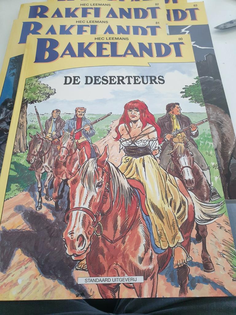Hec Leemans - BAKELANDT STRIP NR 80 : De deserteurs, Ophalen of Verzenden, Zo goed als nieuw, Hec Leemans