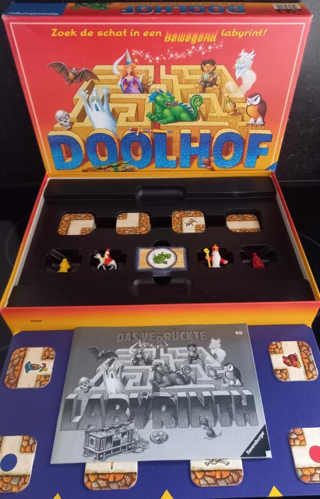 DOOLHOF gezelschapsspel, Een of twee spelers, Ophalen of Verzenden, Gebruikt