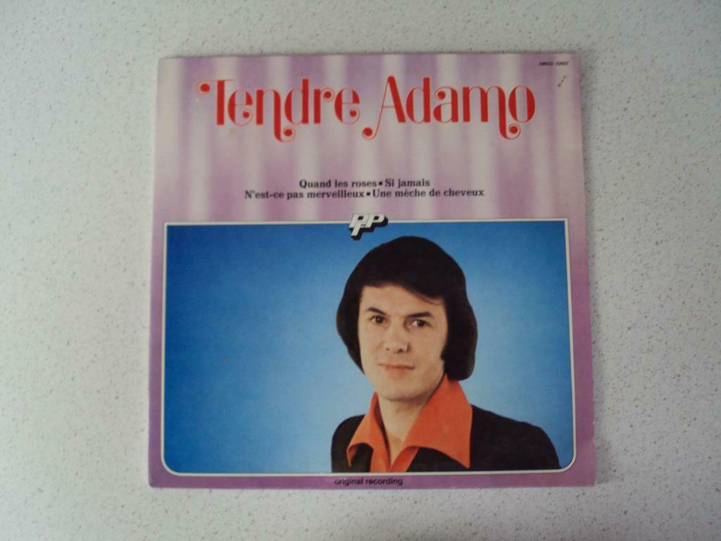 LP "Adamo" Tendre Adamo anno 1977, Cd's en Dvd's, Verzenden, 12 inch