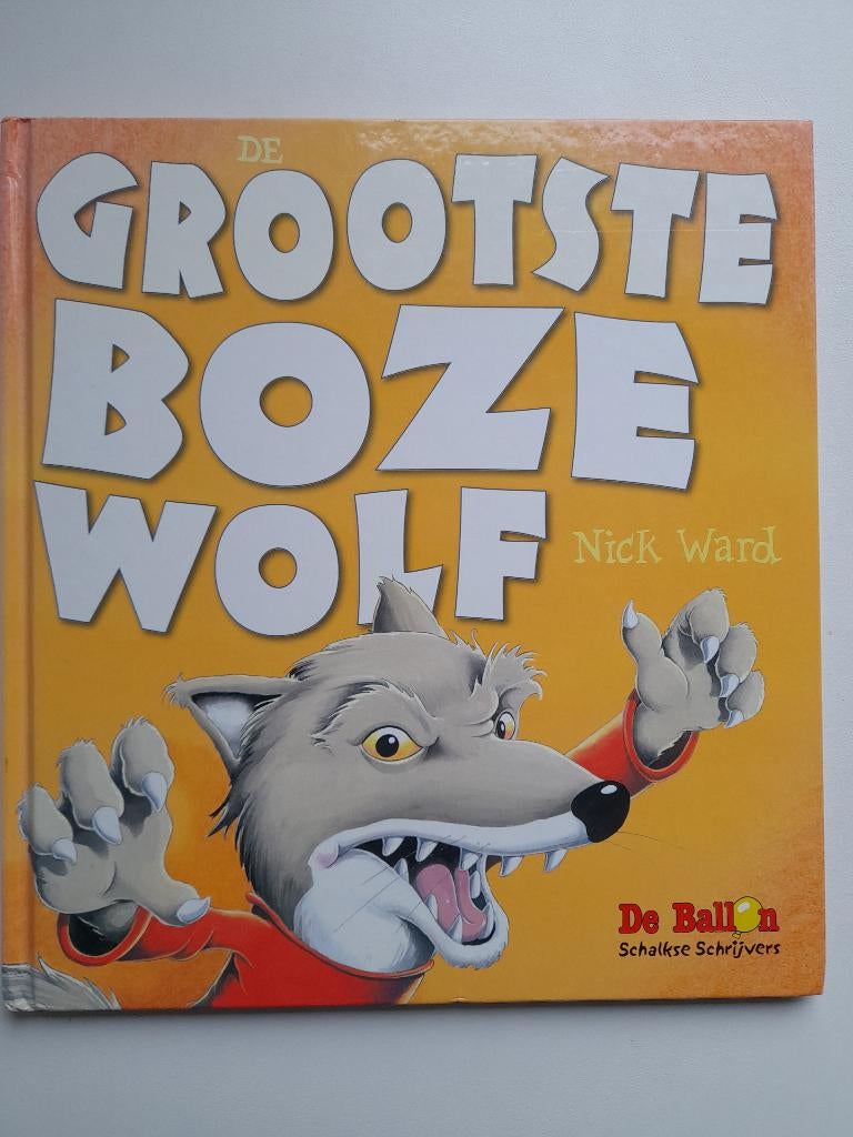 Grootste boze wolf, Boeken, Ophalen of Verzenden, Zo goed als nieuw