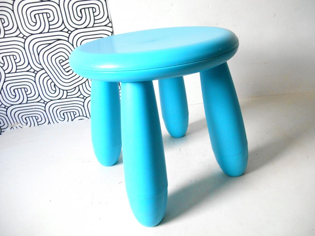 Tabouret pour enfant IKEA turquoise de Mammut, Enfants & Bébés, Chambre d'enfant | Tables & Chaises, Comme neuf, Chaise(s), Enlèvement ou Envoi