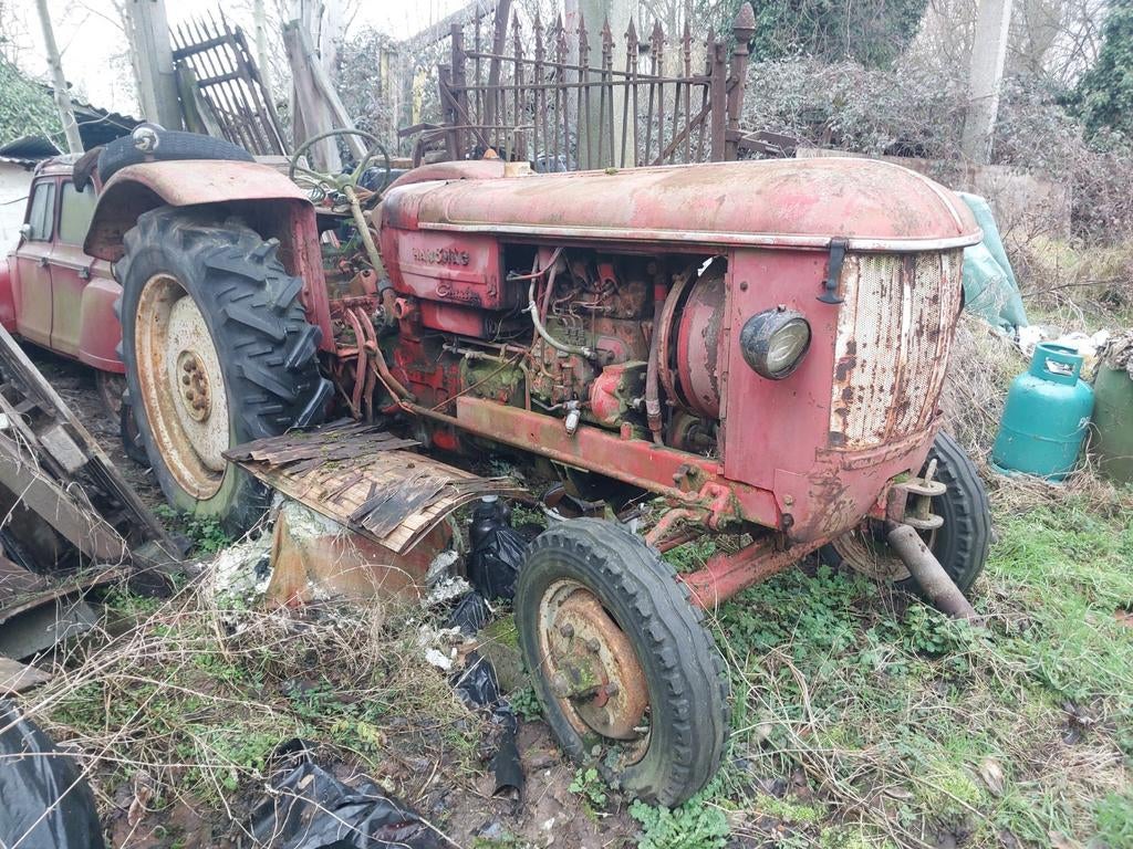 Hanomag Granit 500 tractor, Ophalen