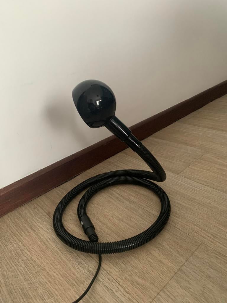 Zwarte Hebi snake lamp Valenti, Made in Italy, Huis en Inrichting, Lampen | Tafellampen, Ophalen of Verzenden
