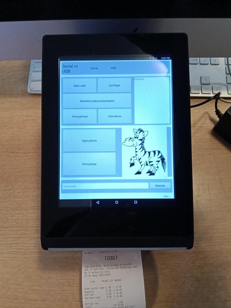 Citaq V8 Pos, Ophalen, Zo goed als nieuw