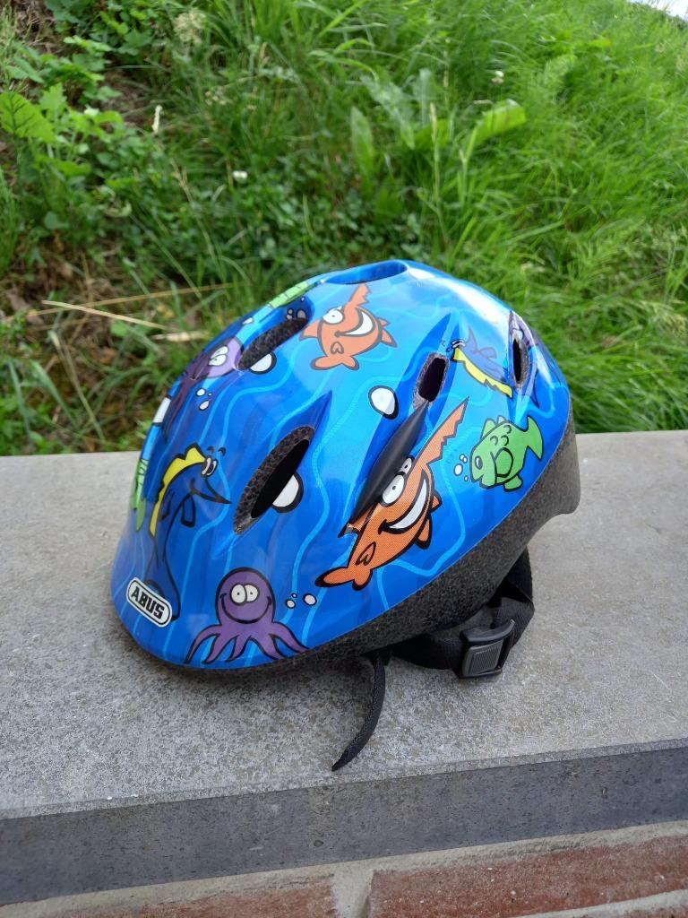 Fietshelm Abus, Ophalen, Gebruikt, Jongen of Meisje, Abus