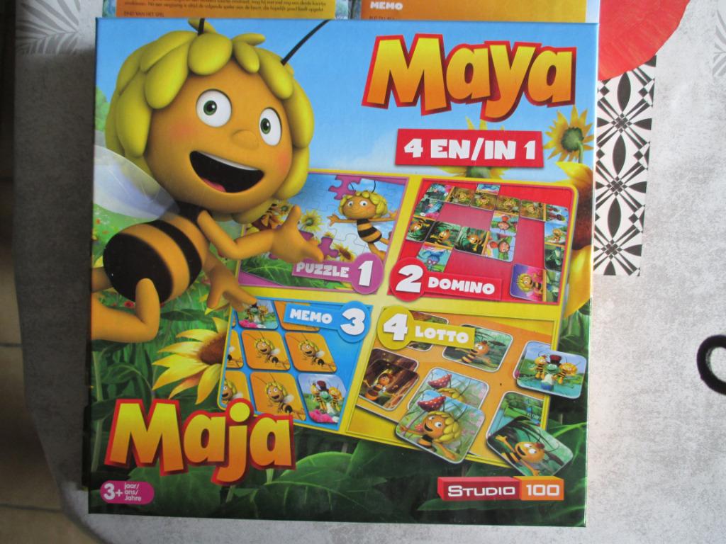 maya de bij 4 in 1, Ophalen of Verzenden, 10 tot 50 stukjes, Zo goed als nieuw, 2 tot 4 jaar