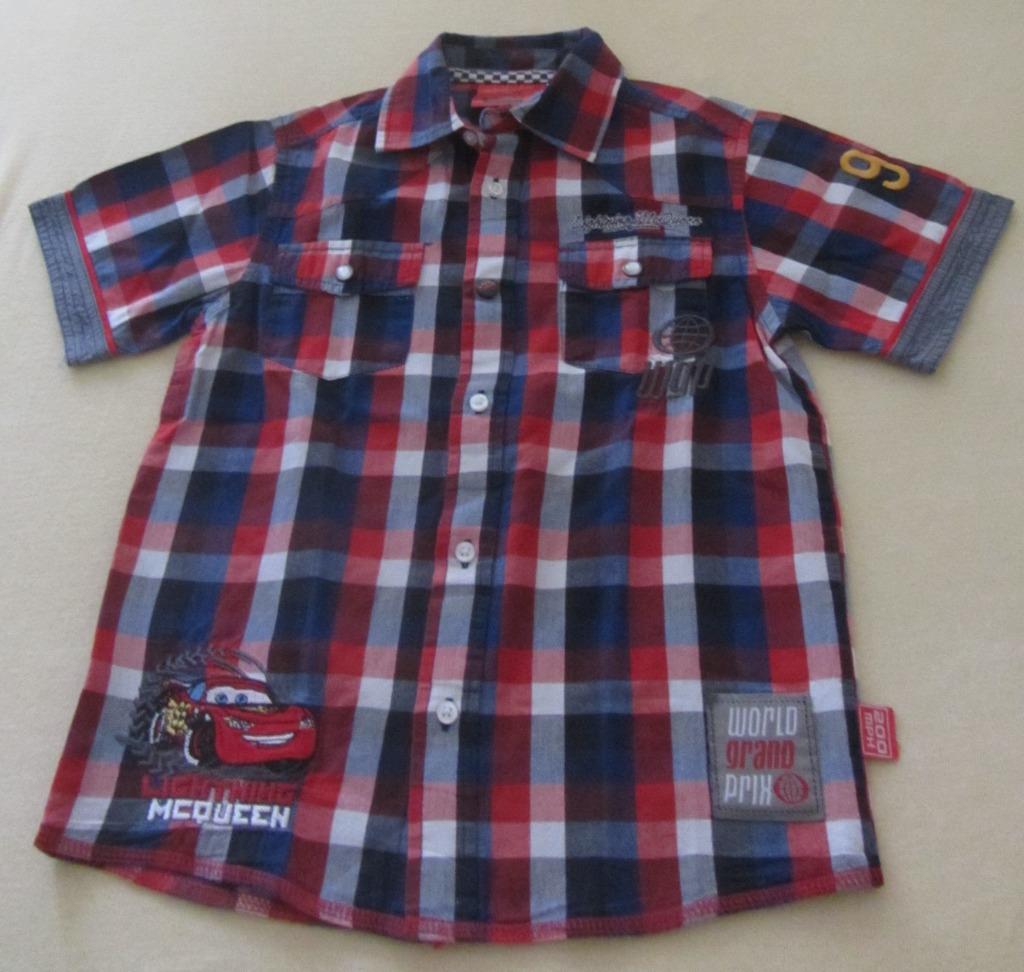 CHEMISE Cars Mc Queen - Taille 110 + BALLON GRATUIT, Enlèvement ou Envoi, Chemise ou Chemisier, Utilisé, Disney Pixar
