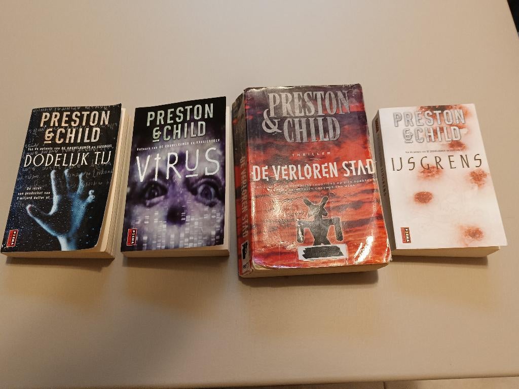 boeken Preston & Child, Boeken, Ophalen of Verzenden, Gelezen, Preston & Child