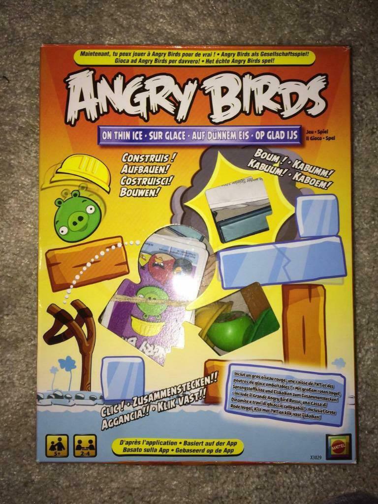 Angry Birds op glad ijs Spel - Kaartspel, Hobby en Vrije tijd, Ophalen of Verzenden