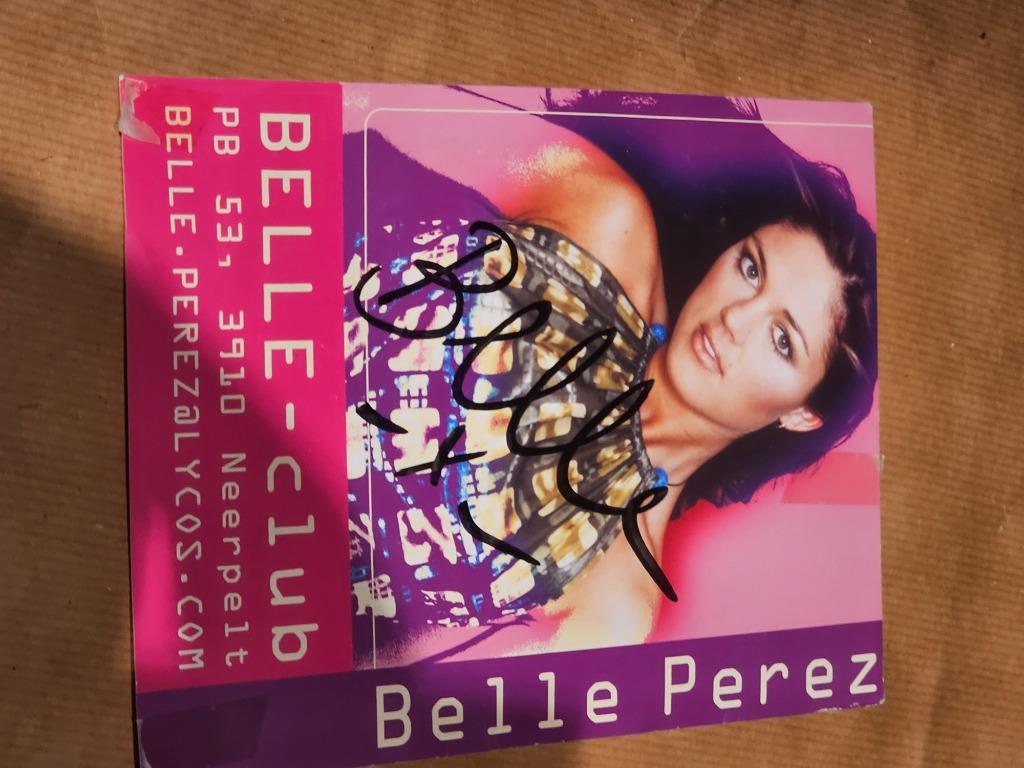Belle perez gesigneerde kaart, Ophalen of Verzenden, Gesigneerd