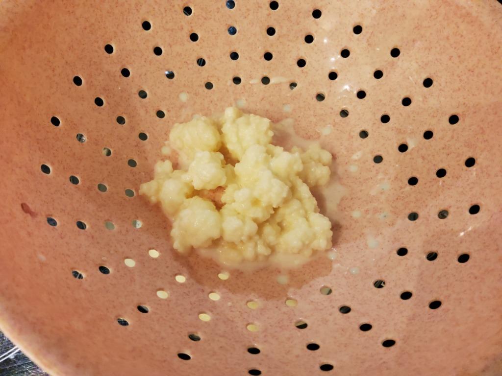 Melkkefir, Ophalen
