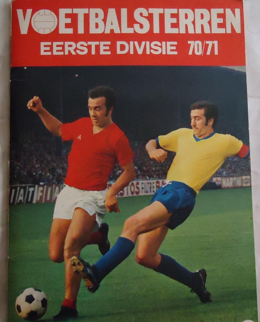 VOETBALSTERREN 1970/71  prenten album, Ophalen of Verzenden