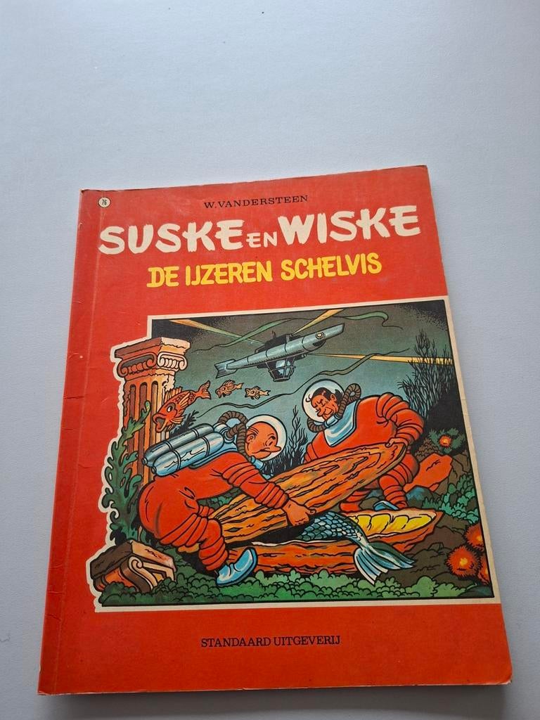 10x Suske en Wiske waaronder 9 x 1ste druk, Boeken, Stripverhalen, Gelezen, Ophalen