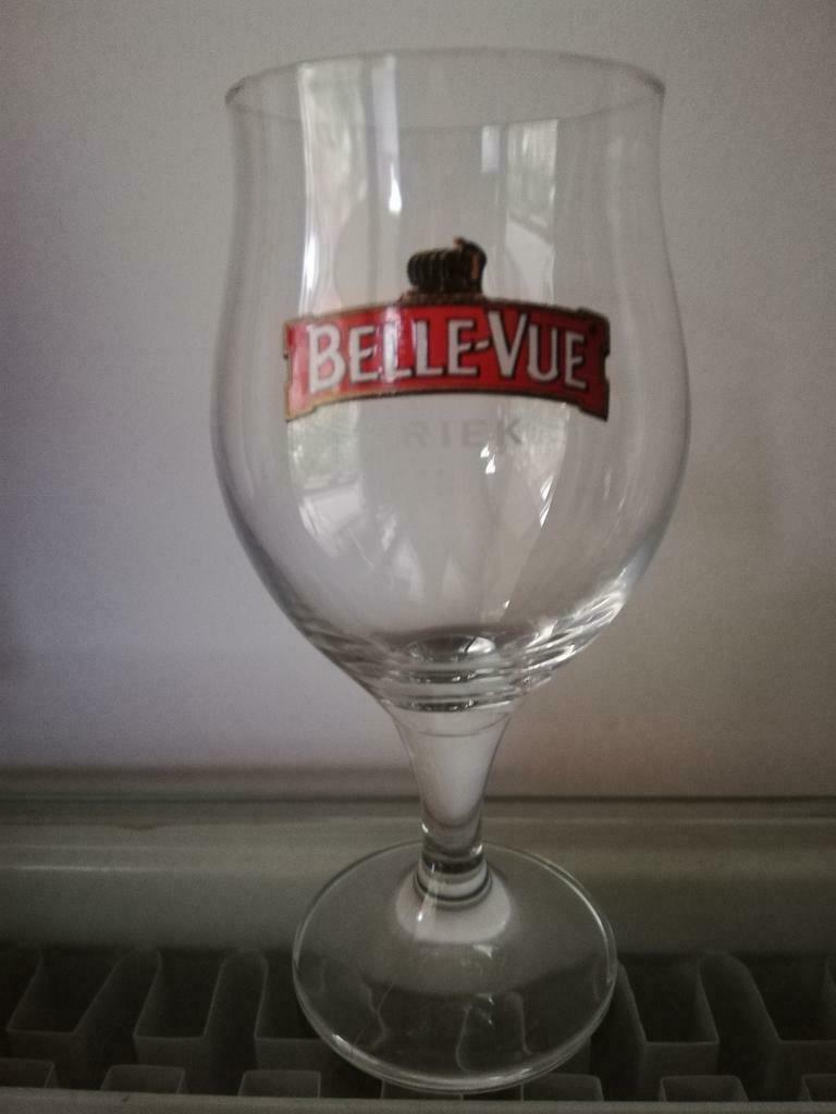 Verre à bière Belle-Vue Kriek 25cl, neuf, Collections, Marques de bière, Enlèvement, Neuf