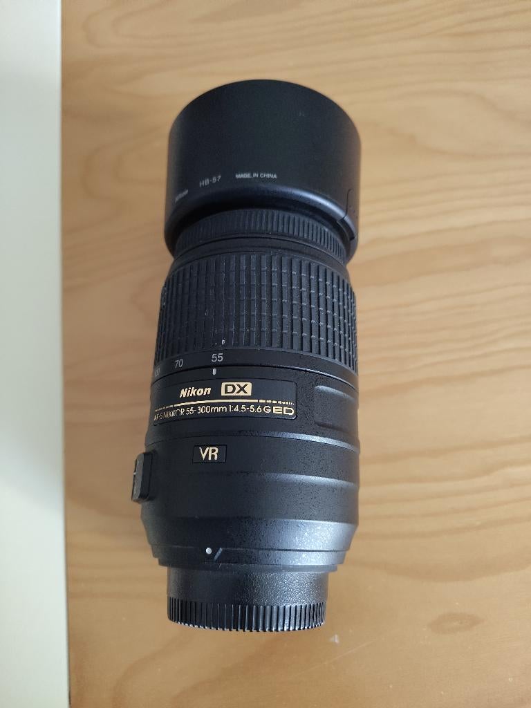 Objectif Nikon 55-300 af-s Nikkor 4,5 - 5,6, Enlèvement ou Envoi, Comme neuf, Téléobjectif