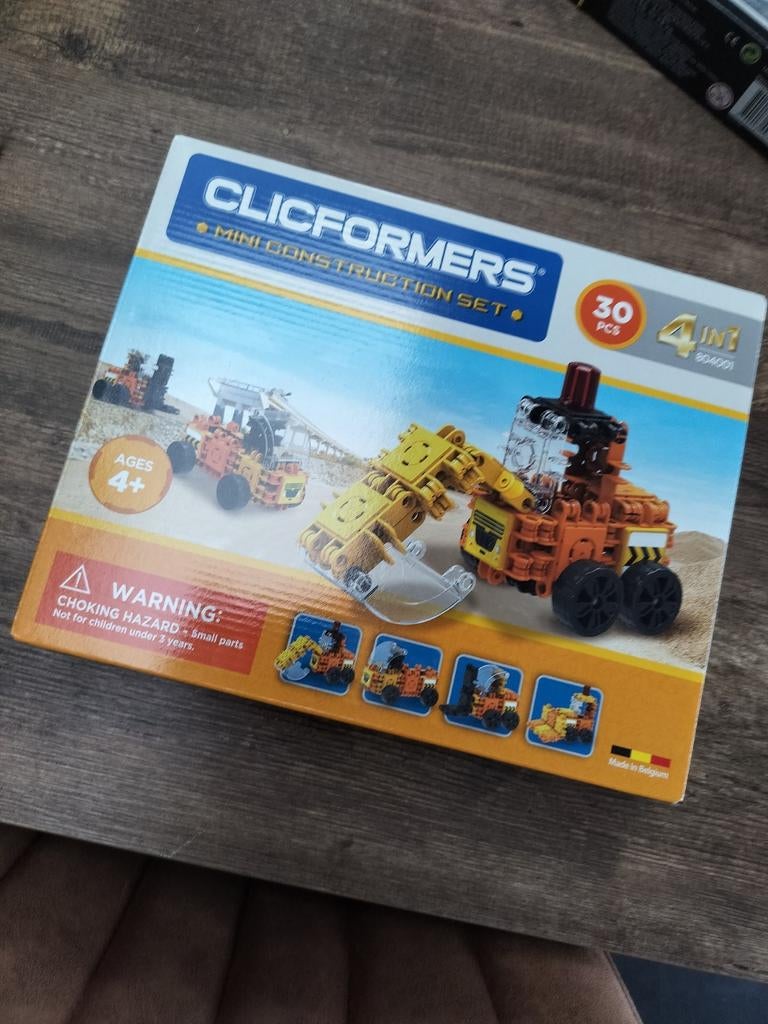 Clicformers mini construction set, Kinderen en Baby's, Speelgoed | Bouwstenen, Ophalen, Zo goed als nieuw