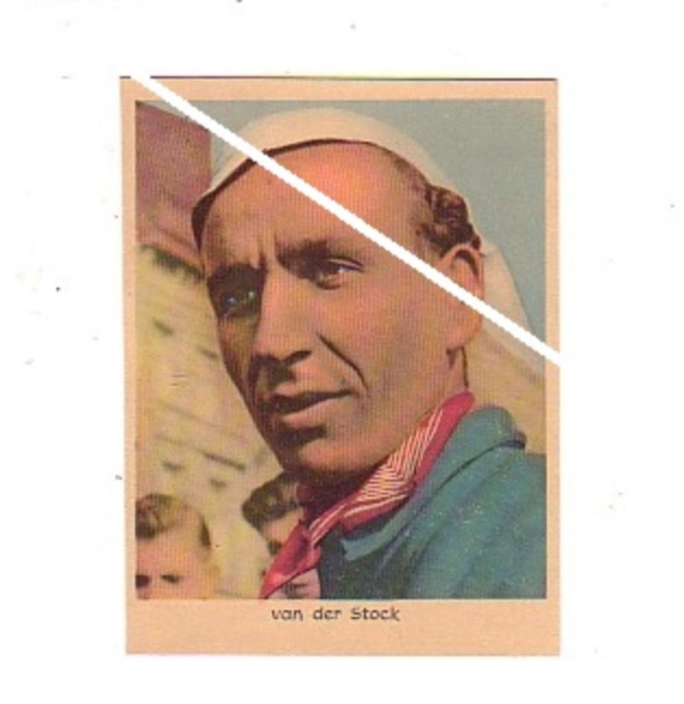 Ancien cavalier Robert Van der Stock/Carnieres 1924, Envoi, Utilisé, Affiche, Image ou Autocollant