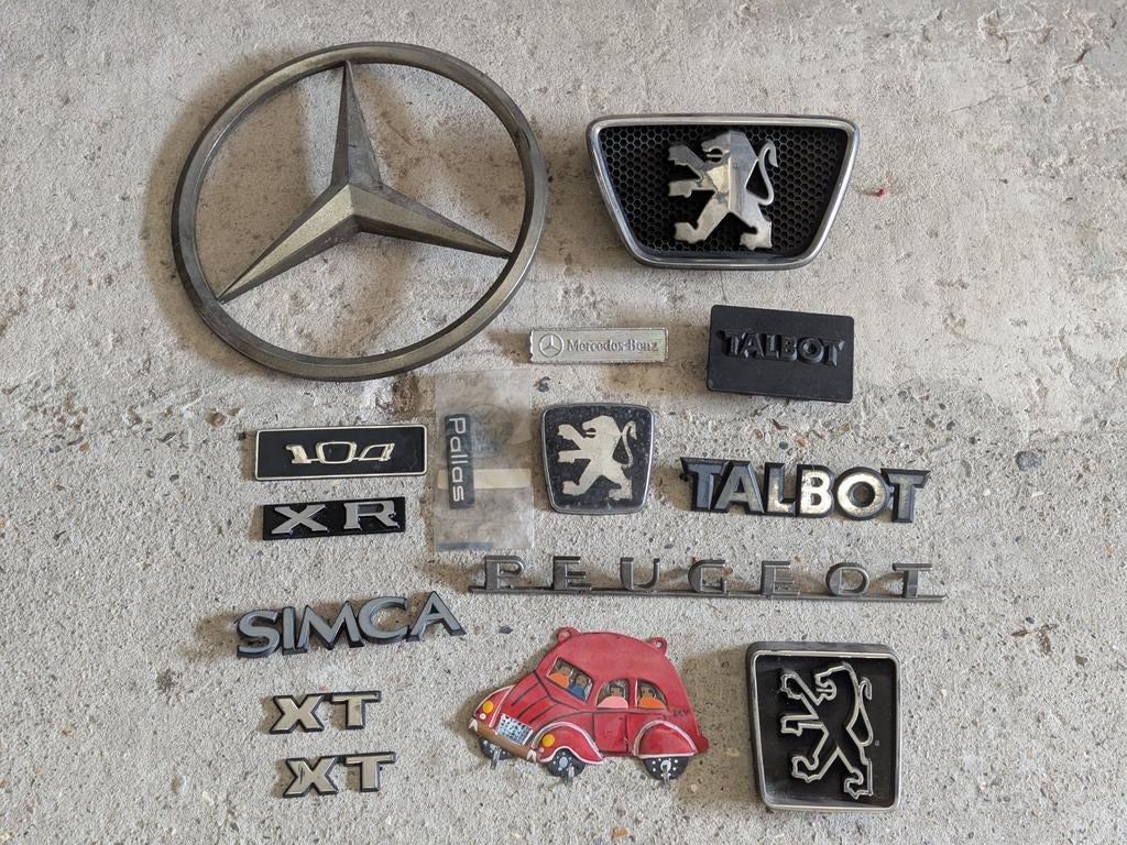 Verschillende auto emblemen, Ophalen of Verzenden, Gebruikt