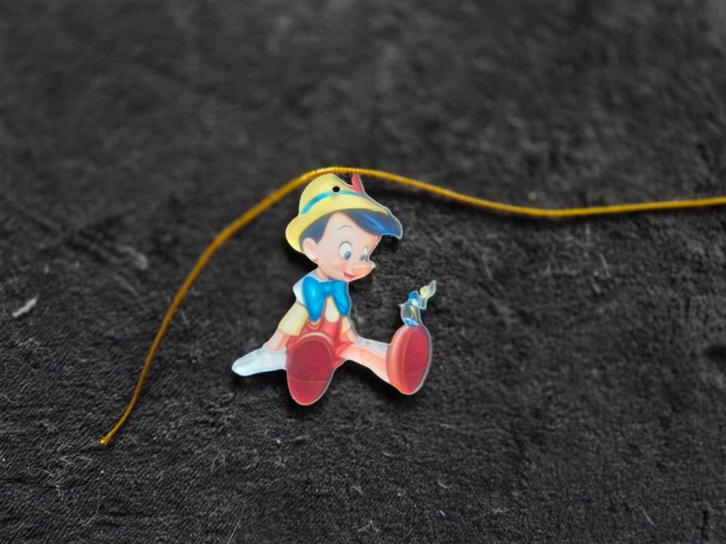 Acryl kerst ornament pinokkio Disney, Verzamelen, Ophalen of Verzenden