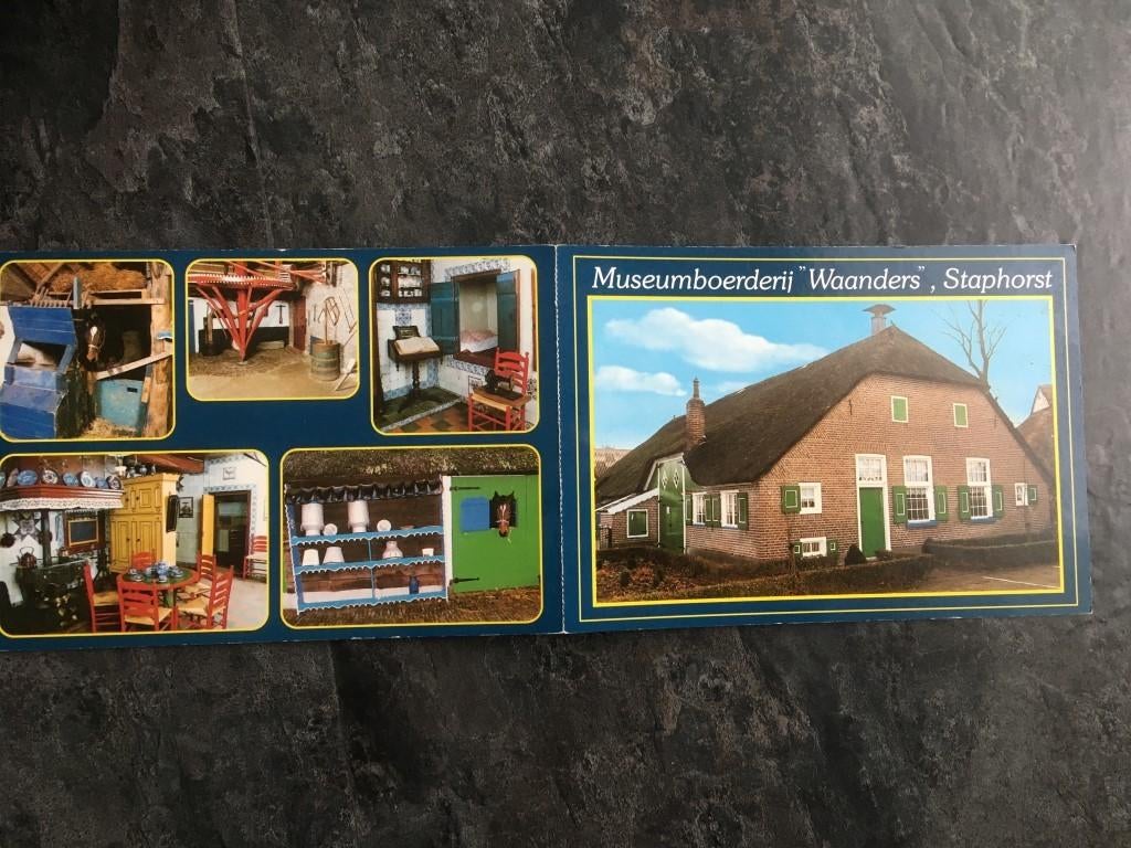 museumboerderij Waanders - Staphorst, Collections, Cartes postales | Pays-Bas, Enlèvement ou Envoi