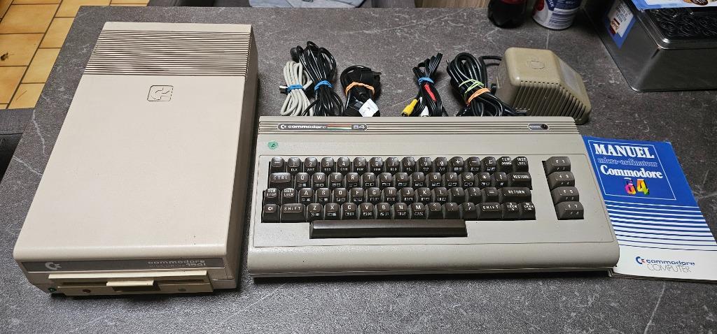 Commodore 64 + lecteur, Informatique & Logiciels, Enlèvement ou Envoi