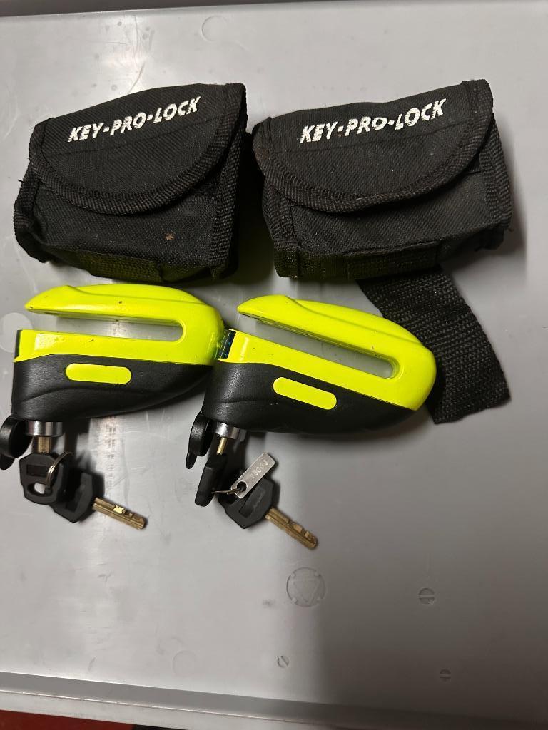 Schijfremsloten Key-Pro-Lock, Motoren, Ophalen, Nieuw