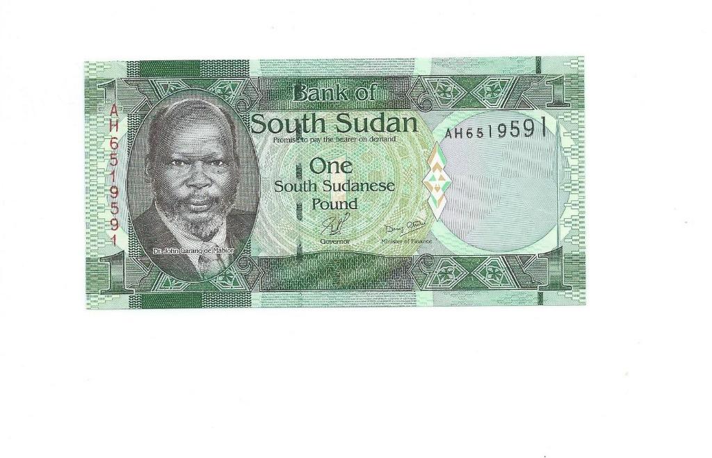Zuid-Soedan, 1 Pound ND(2011), UNC., Timbres & Monnaies, Enlèvement ou Envoi, Autres pays, Billets en vrac