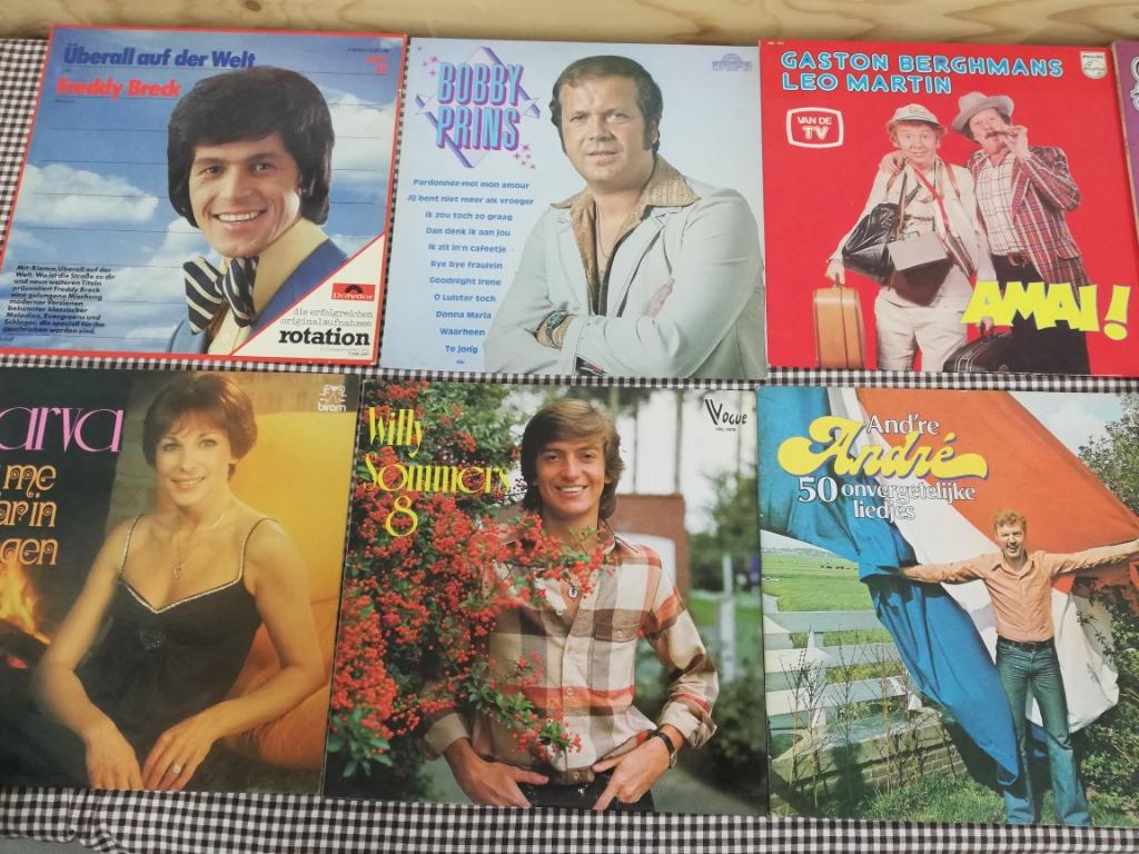 Oude Lp's en singles. Nederlandstalig, Ophalen of Verzenden, Gebruikt, Overige genres