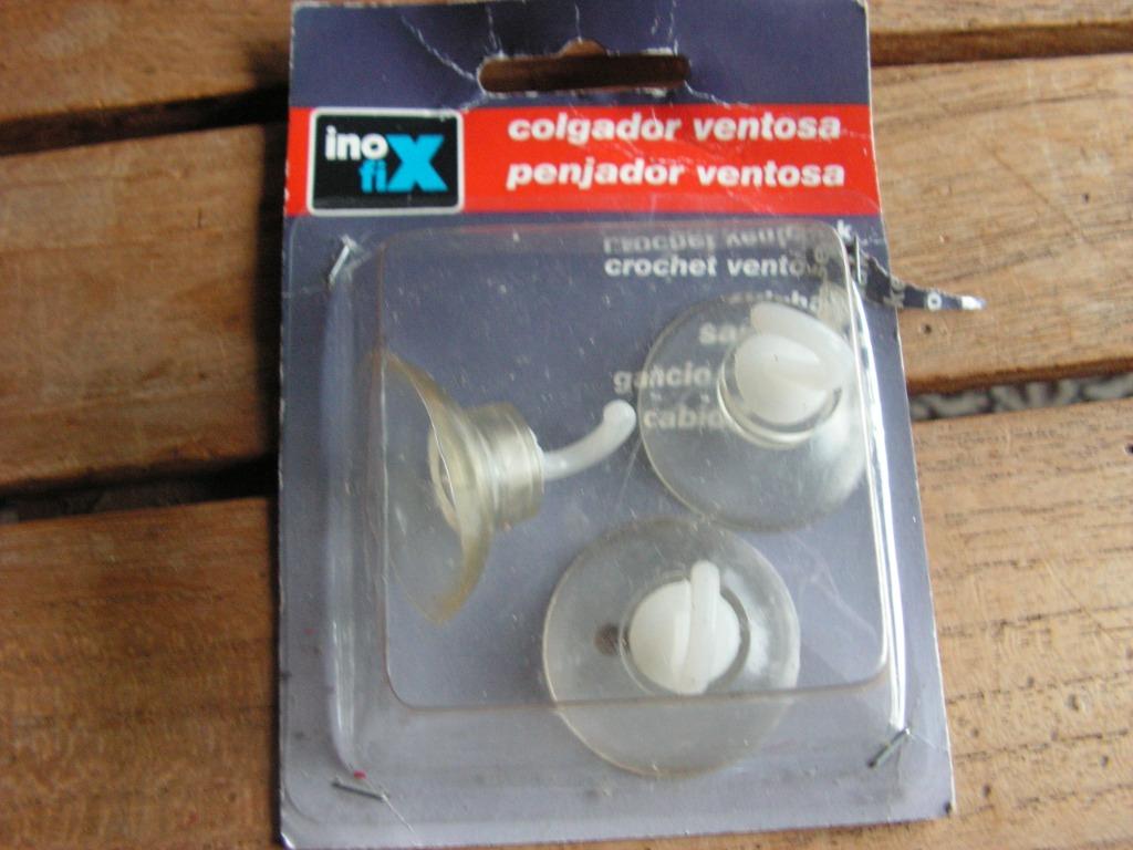Set van 3 nieuwe zuignapjes met haak., Huis en Inrichting, Woonaccessoires | Kapstokken, Ophalen of Verzenden, Zo goed als nieuw