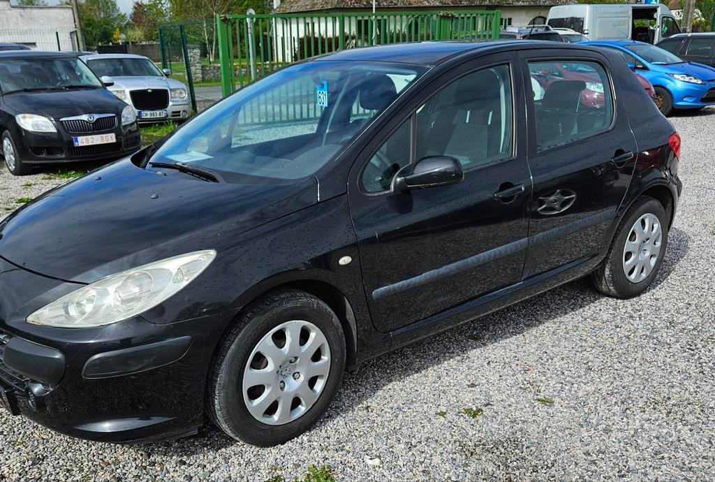 PEUGEOT 307 ESSENCE FAIBLE KILOMÉTRAGE GARANTIE 1 AN, Autos, Achat, 4 portes, Entreprise, Noir