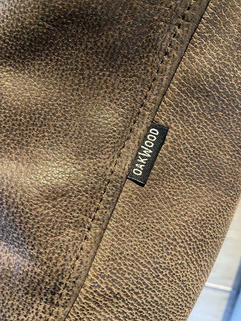 Veste en cuir homme Oakwood - XXL, Porté, Autres tailles, Brun, Oakwood