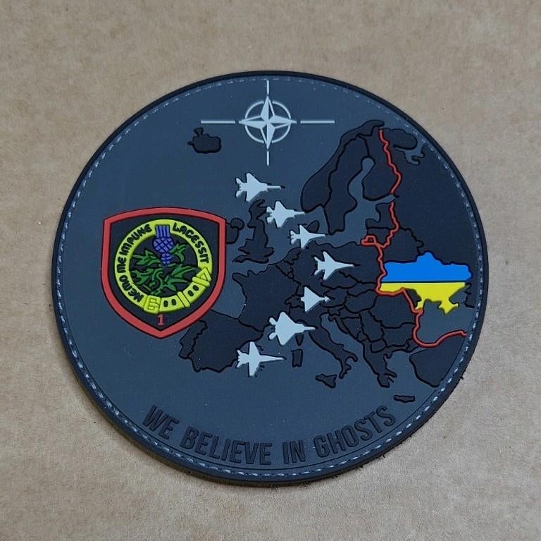 1 SQN We Please in Ghosts patch Florennes, Enlèvement ou Envoi, Armée de l'air, Emblème ou Badge