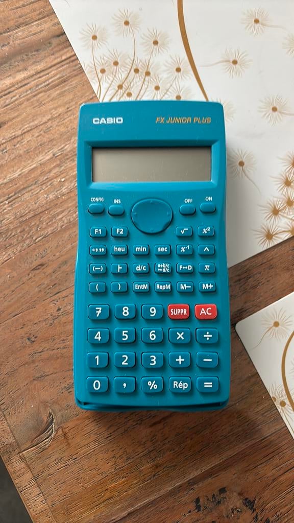 Casio FX junior plus, Ophalen of Verzenden, Zo goed als nieuw