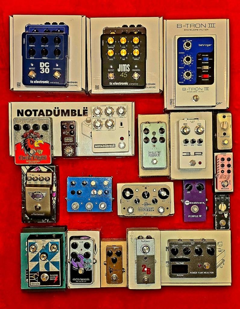 Pédales et micros à vendre, Musique & Instruments, Effets, Comme neuf, Autres types, Enlèvement ou Envoi