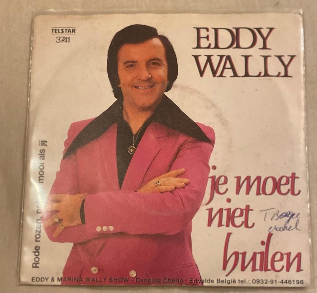 Eddy Wally Je moet niet huilen, Enlèvement ou Envoi, Comme neuf