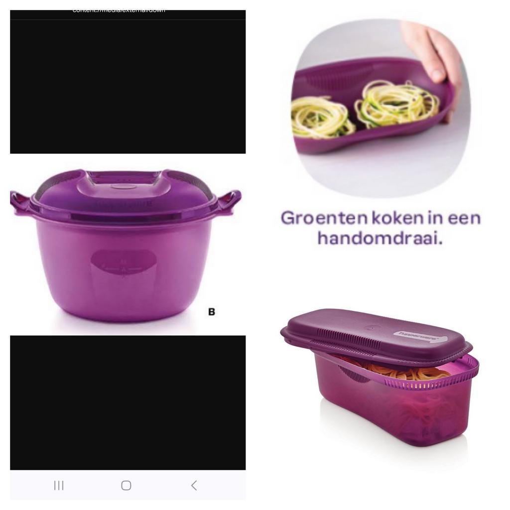 Nieuwe set van tupperware, Huis en Inrichting, Keuken | Tupperware, Ophalen of Verzenden, Nieuw