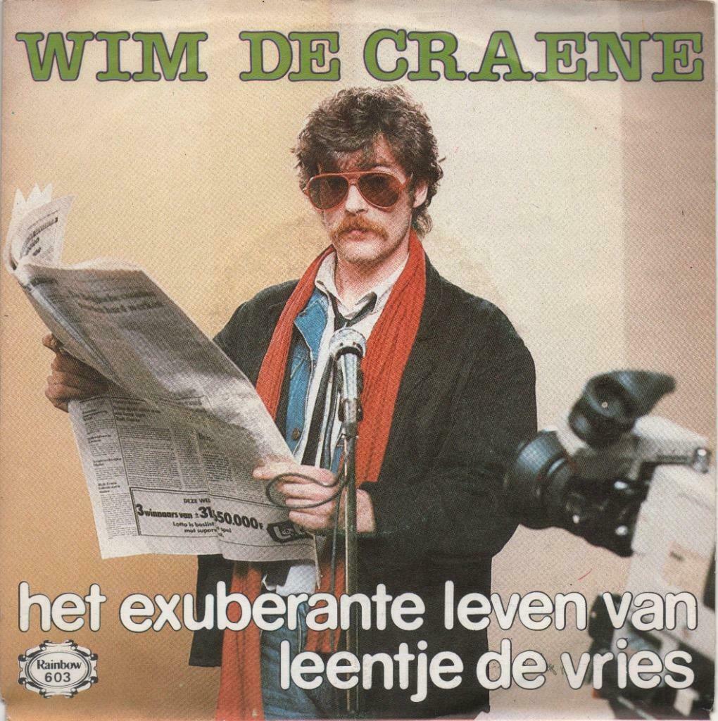 45t Wim De Craene - Het excuberante leven van Leentje De Vri, Cd's en Dvd's, Ophalen of Verzenden, Overige formaten, Overige genres