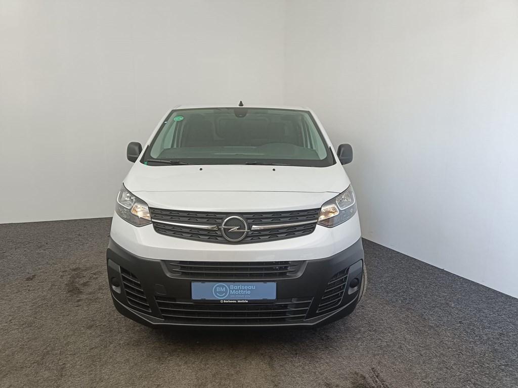 Opel Vivaro VAN ELECTRIC L2 75 KWH *3-ZIT *HOUTEN BEKLEDING, Auto's, Monovolume, Vivaro, Zwart, 136 pk