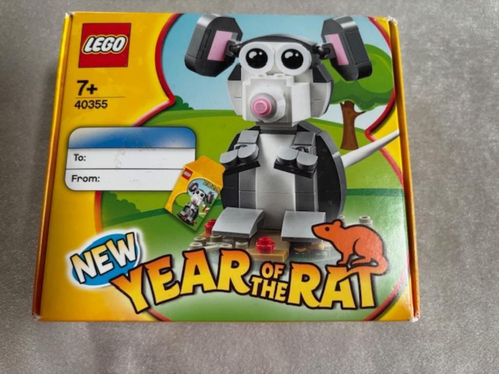Lego Het jaar van de Rat (40355), Ophalen, Zo goed als nieuw, Complete set, Lego