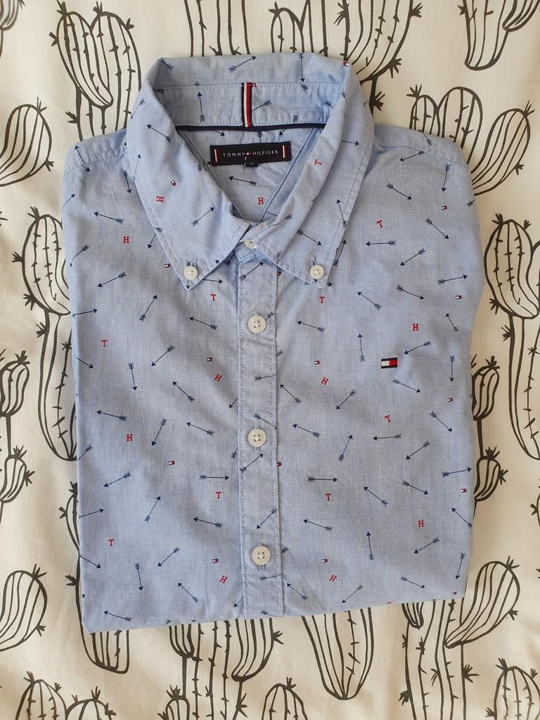 Hemd Tommy Hilfiger maat 152, Kinderen en Baby's, Ophalen, Zo goed als nieuw