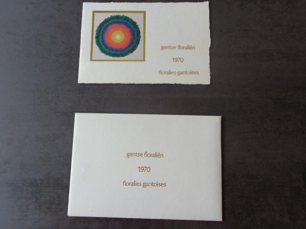 Feuillet de Belgique "Floralies gantoises " n 720/1000, Timbres & Monnaies, Timbres | Europe | Belgique, Enlèvement
