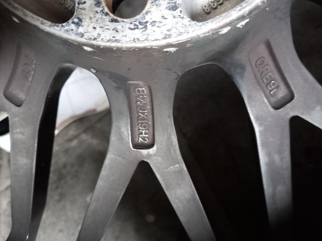 Auto velgen 4 (Dotz Revo) 19", Auto-onderdelen, Banden en Velgen, Gebruikt, 255 mm, Velg(en), Personenwagen