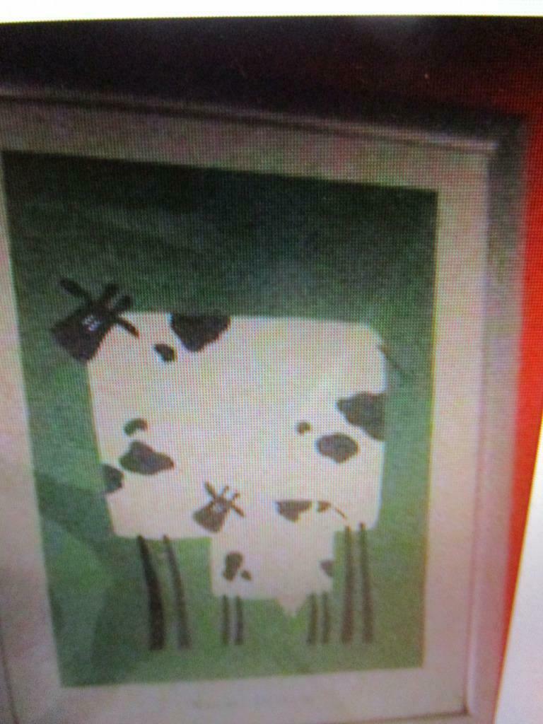 cadre 2 vaches, Antiquités & Art, Envoi