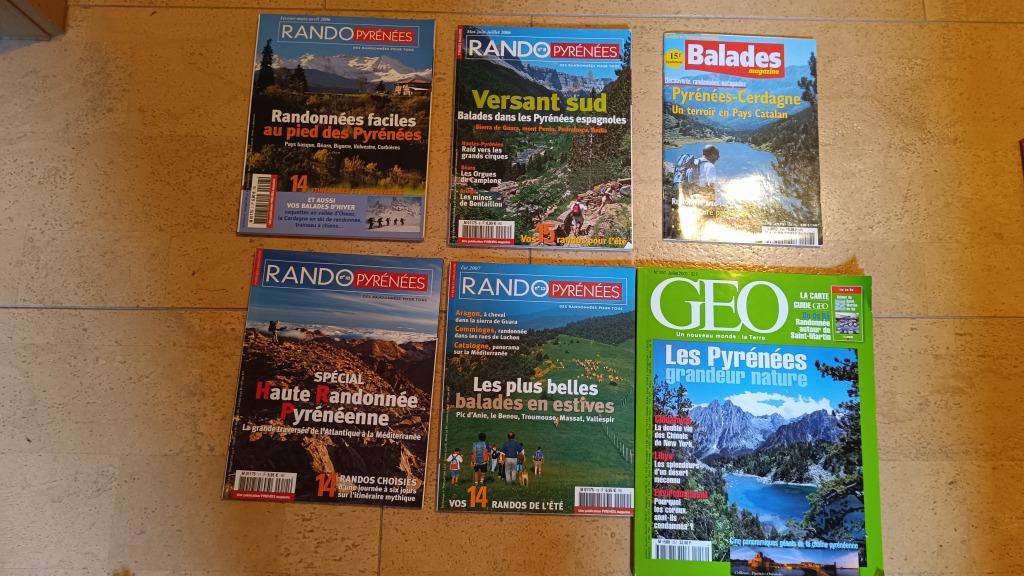 Pyrénées Magazine, Livres, Enlèvement, Utilisé, Europe, Guide de balades à vélo ou à pied